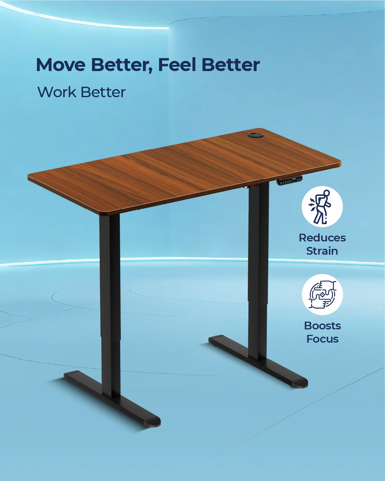 AeroPlus Adjustable Desk - Image 10
