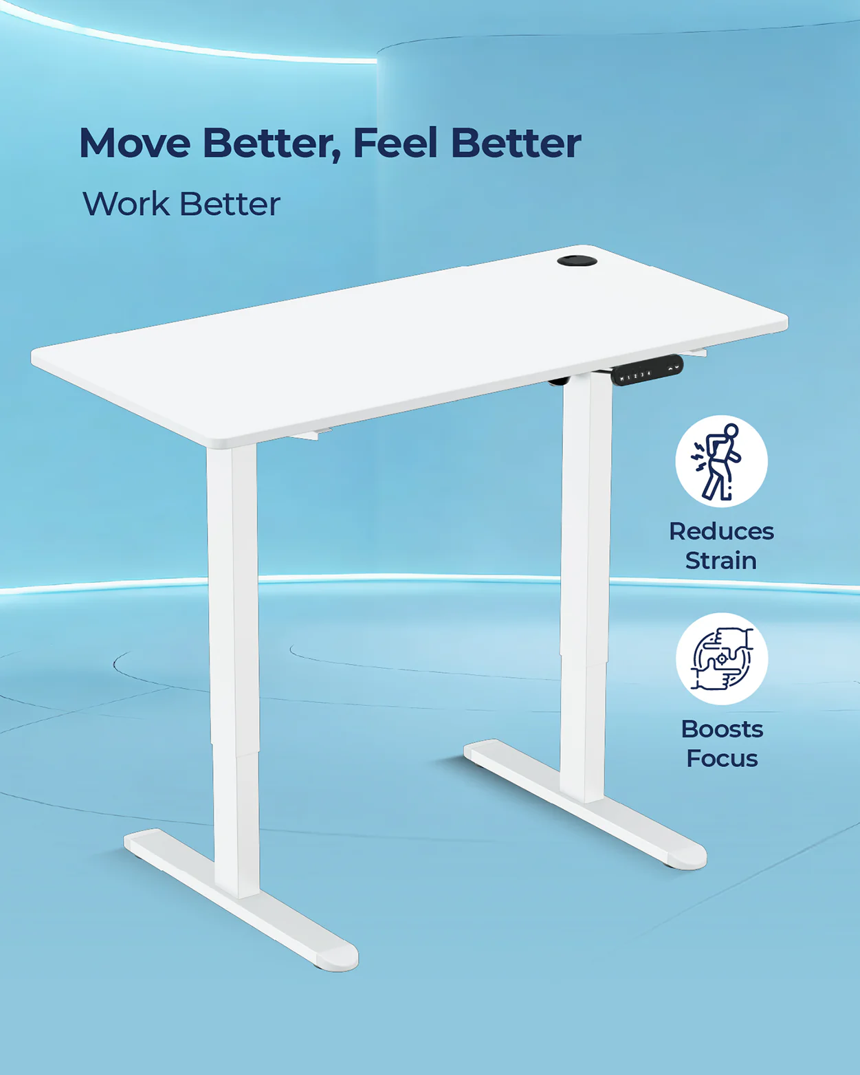 AeroPlus Adjustable Desk - Image 100