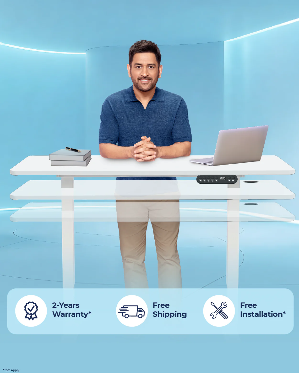 AeroPlus Adjustable Desk - Image 111