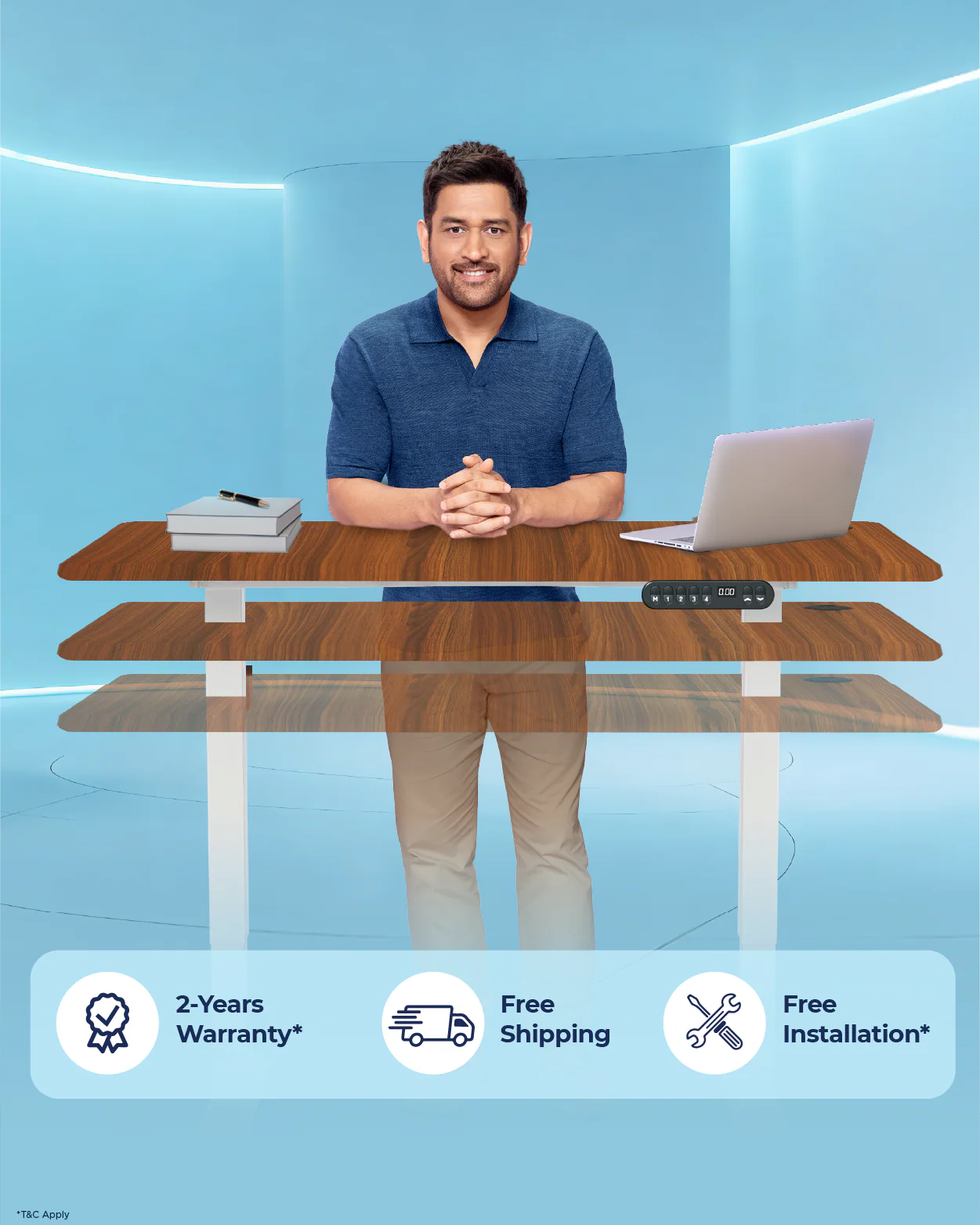 AeroPlus Adjustable Desk - Image 21
