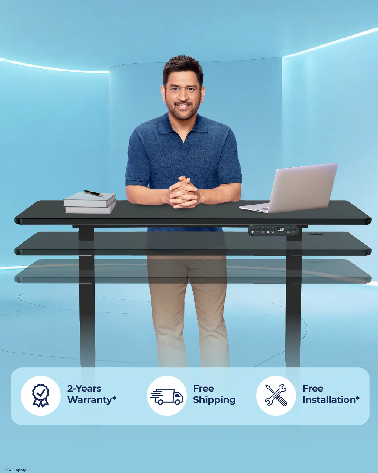 AeroPlus Adjustable Desk - Image 42