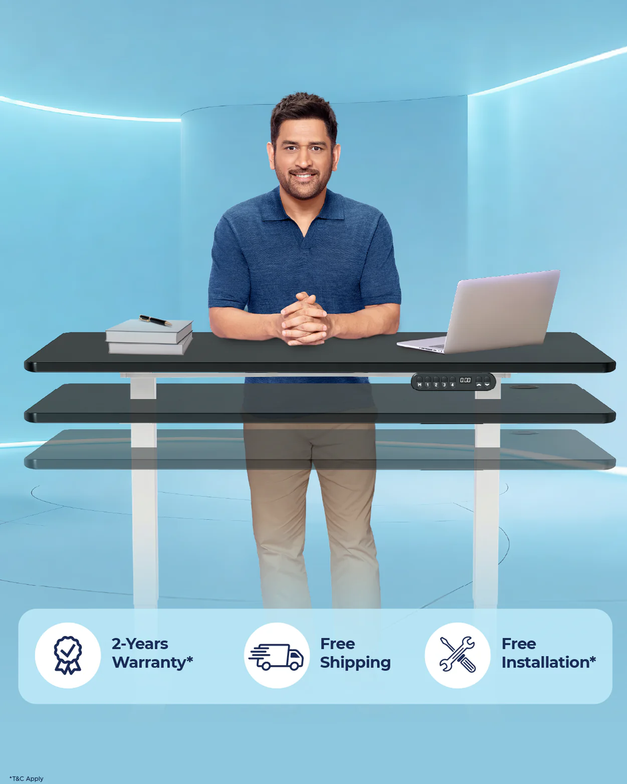 AeroPlus Adjustable Desk - Image 55
