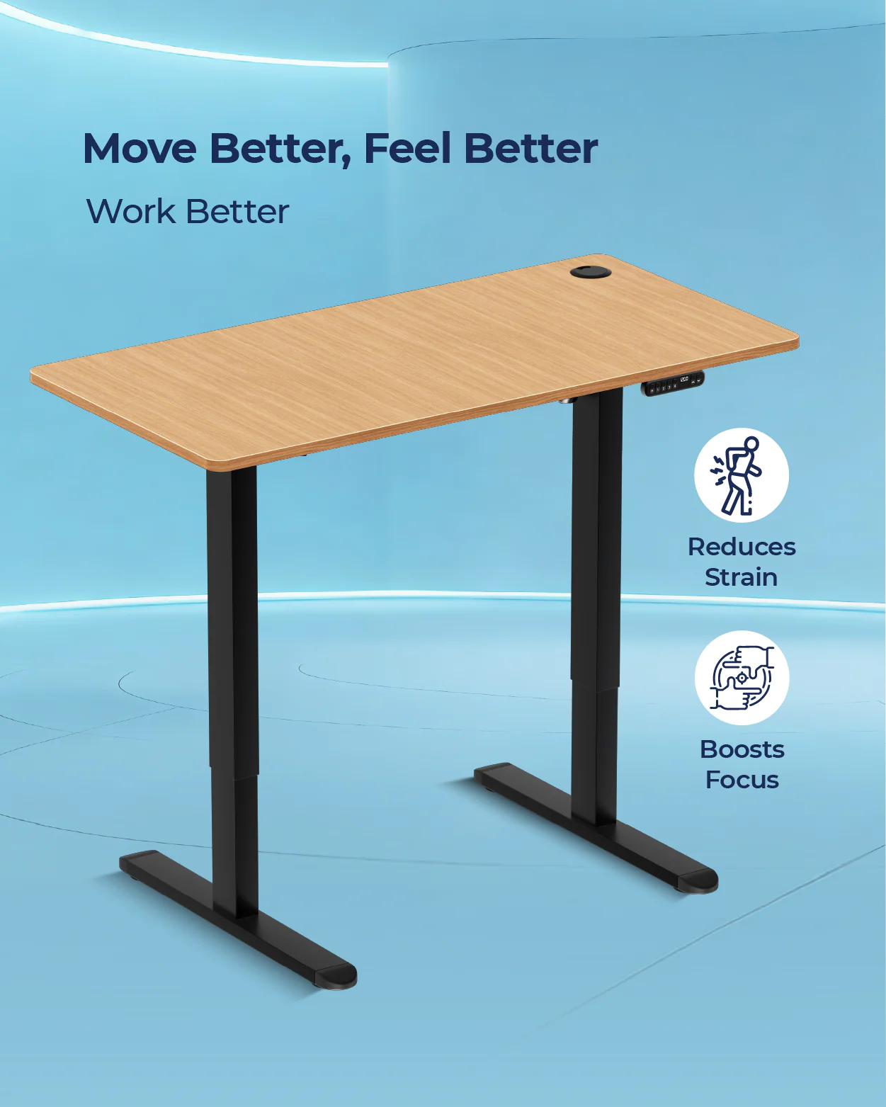AeroPlus Adjustable Desk - Image 58