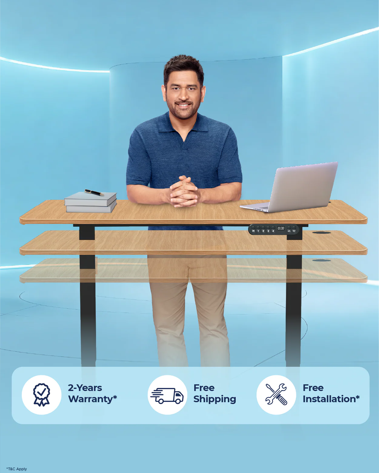AeroPlus Adjustable Desk - Image 62
