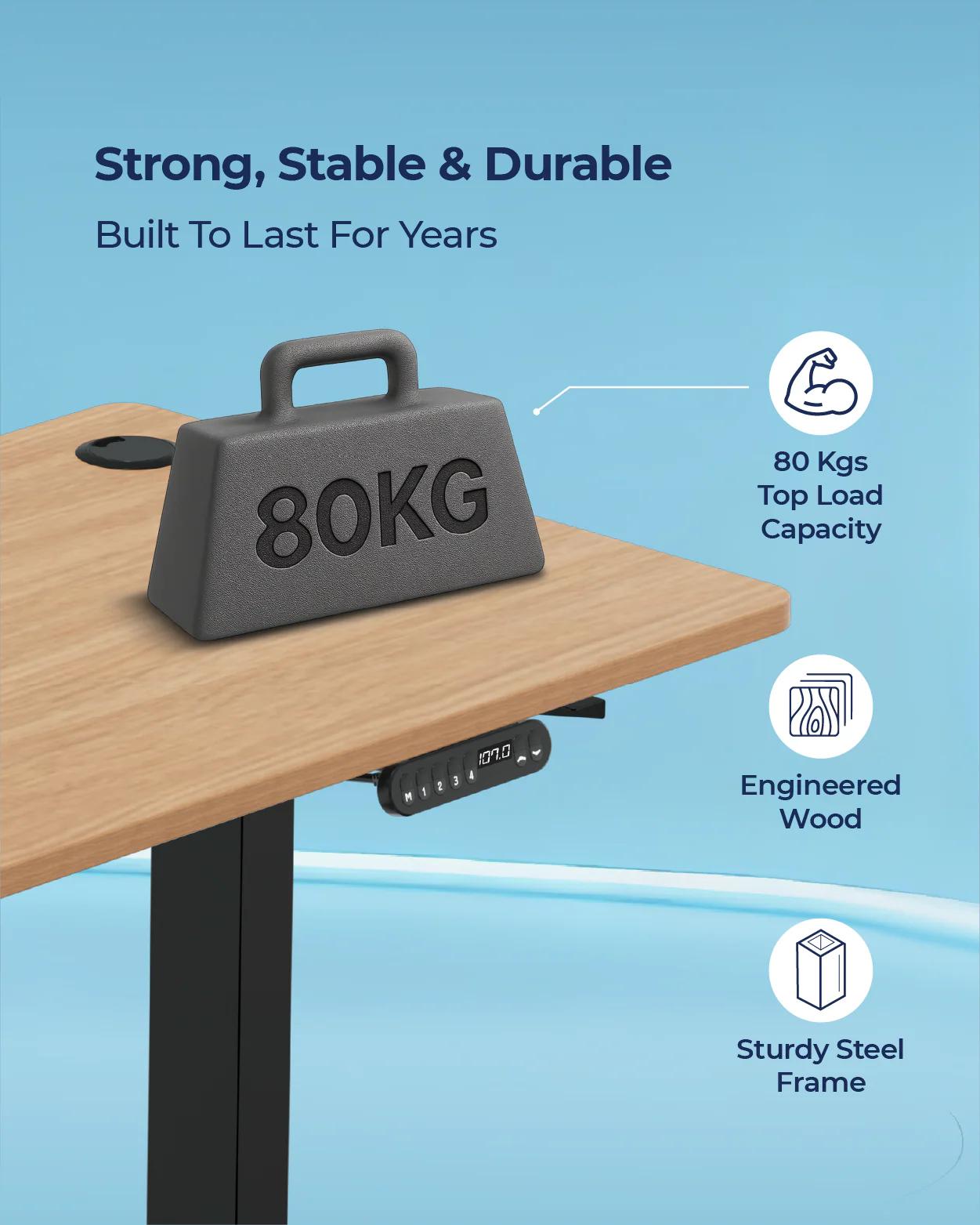 AeroPlus Adjustable Desk - Image 67