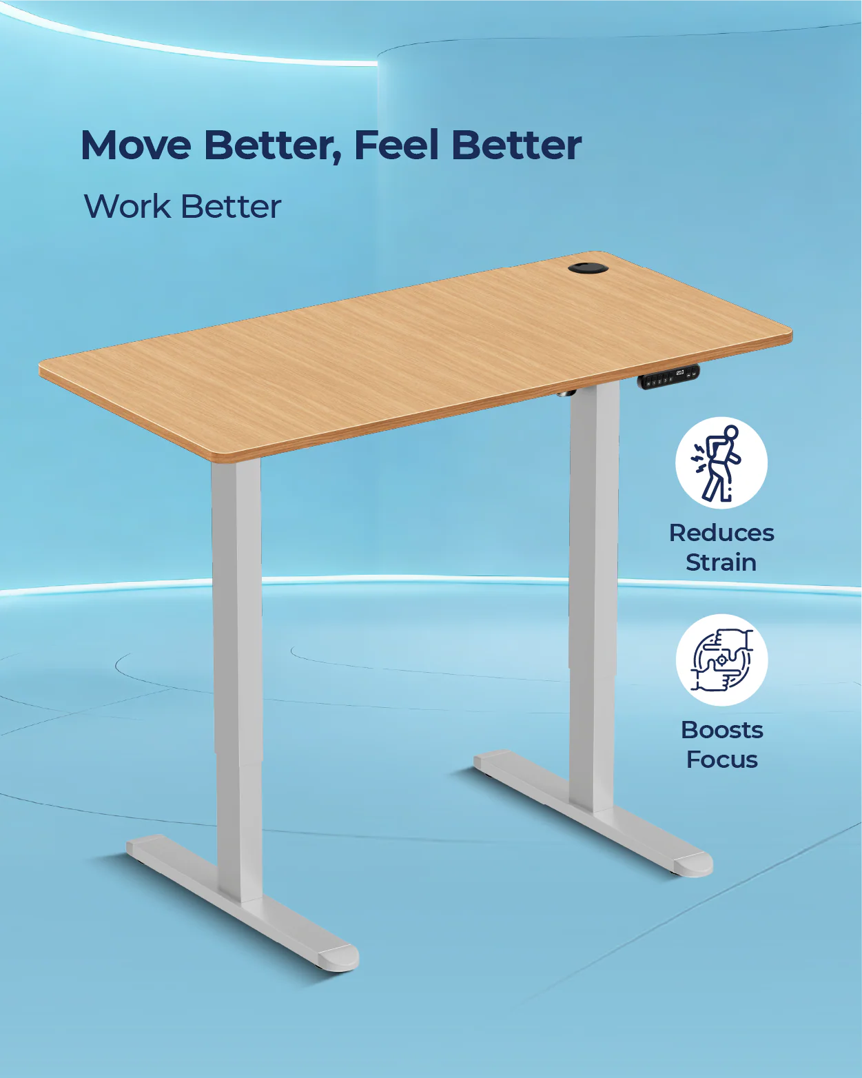 AeroPlus Adjustable Desk - Image 72