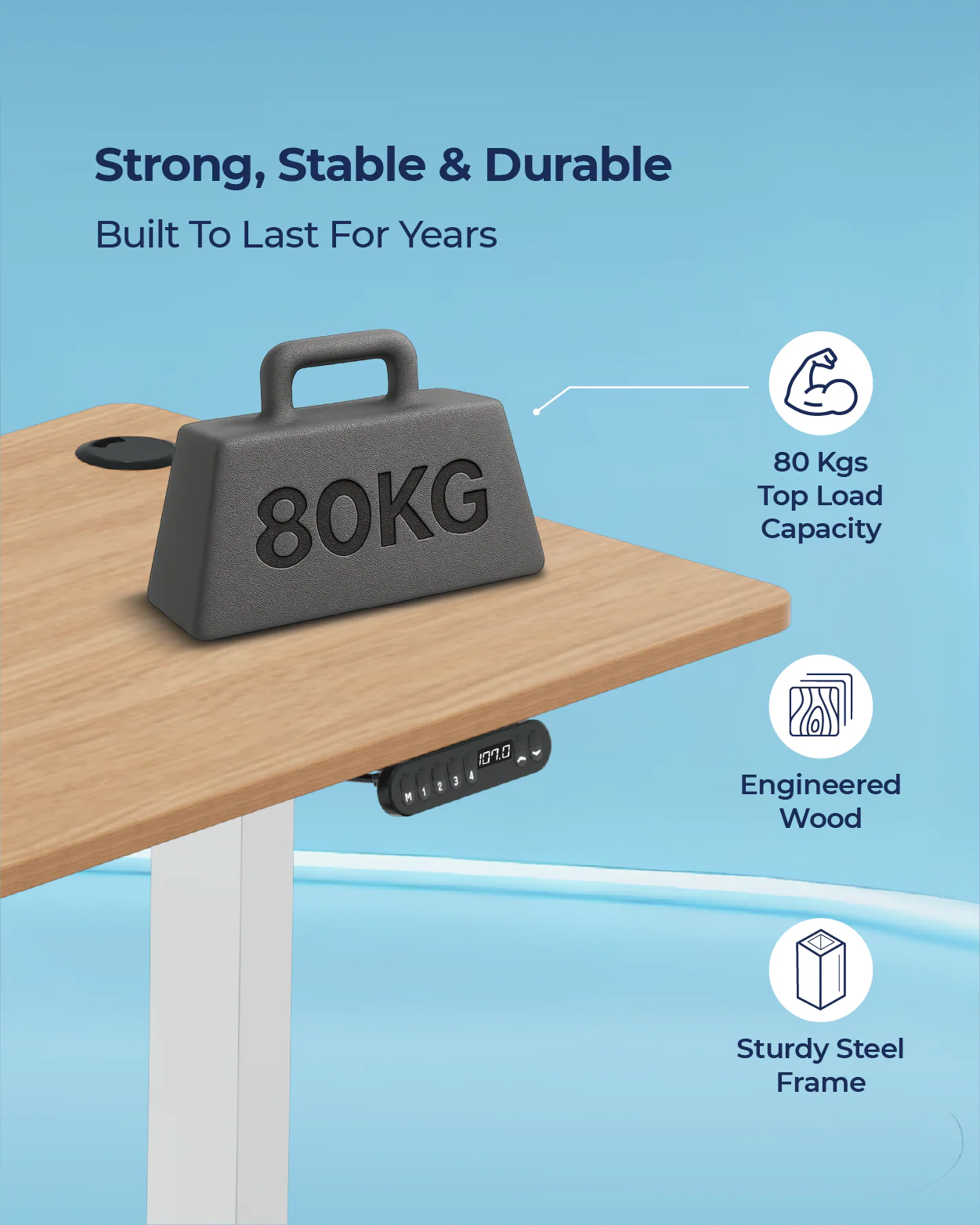 AeroPlus Adjustable Desk - Image 74