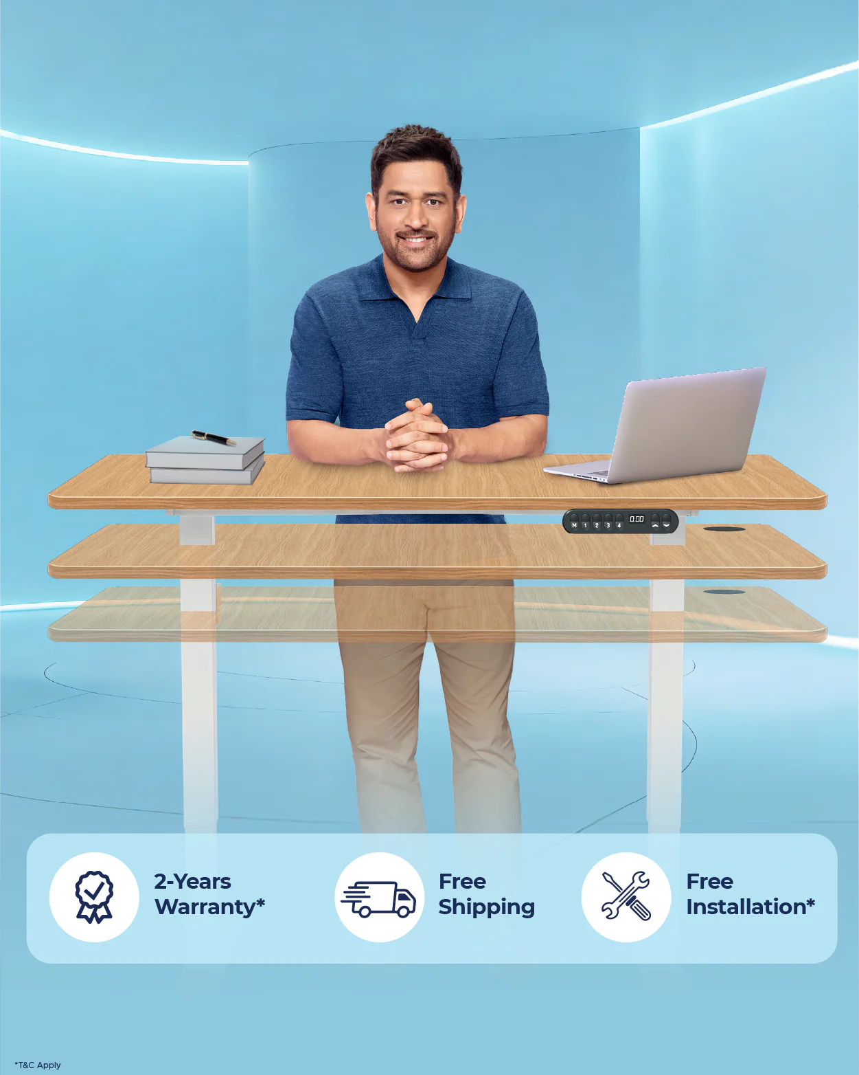AeroPlus Adjustable Desk - Image 83