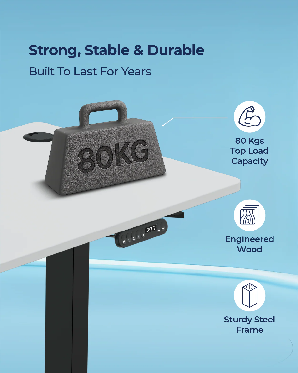 AeroPlus Adjustable Desk - Image 95