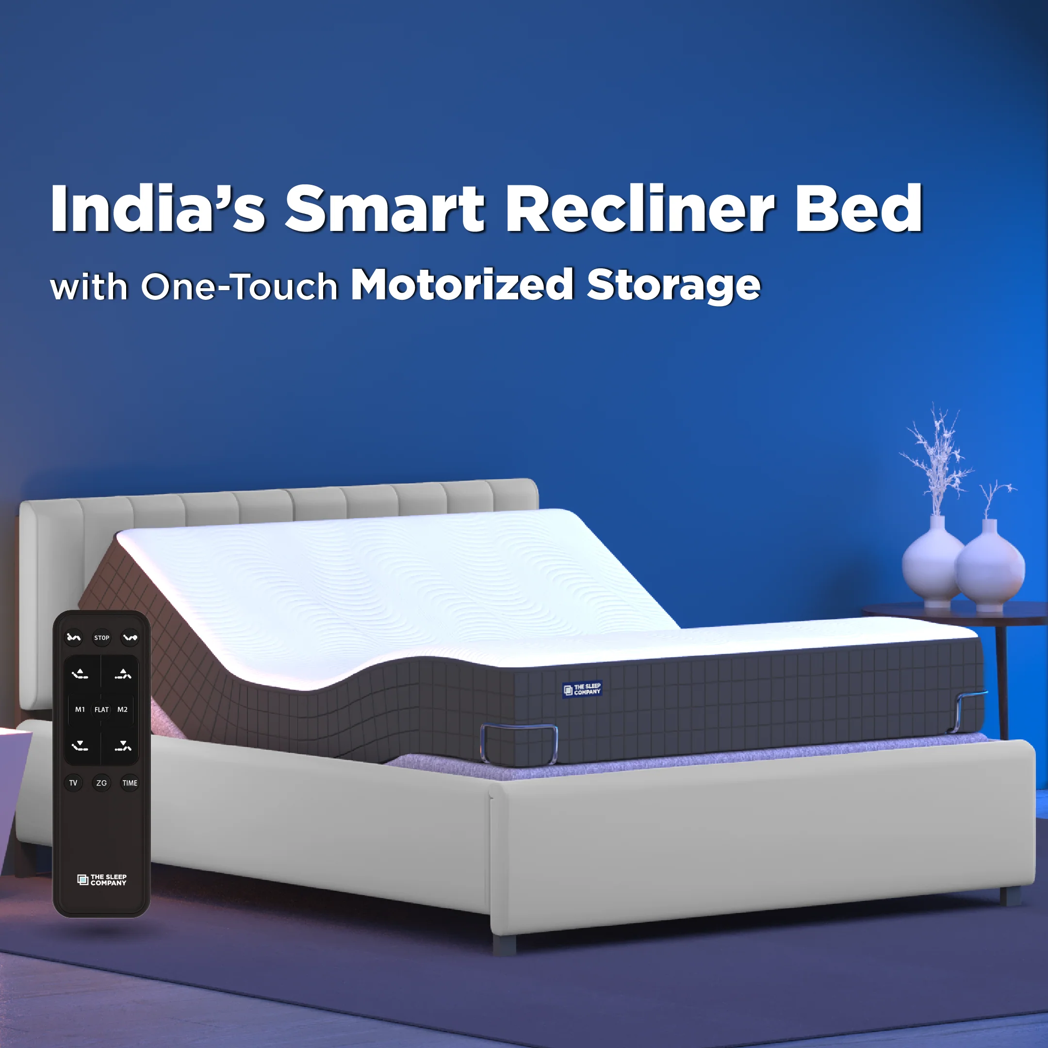 Elev8 Smart Recliner Storage Bed with Italia Frame - Image 16