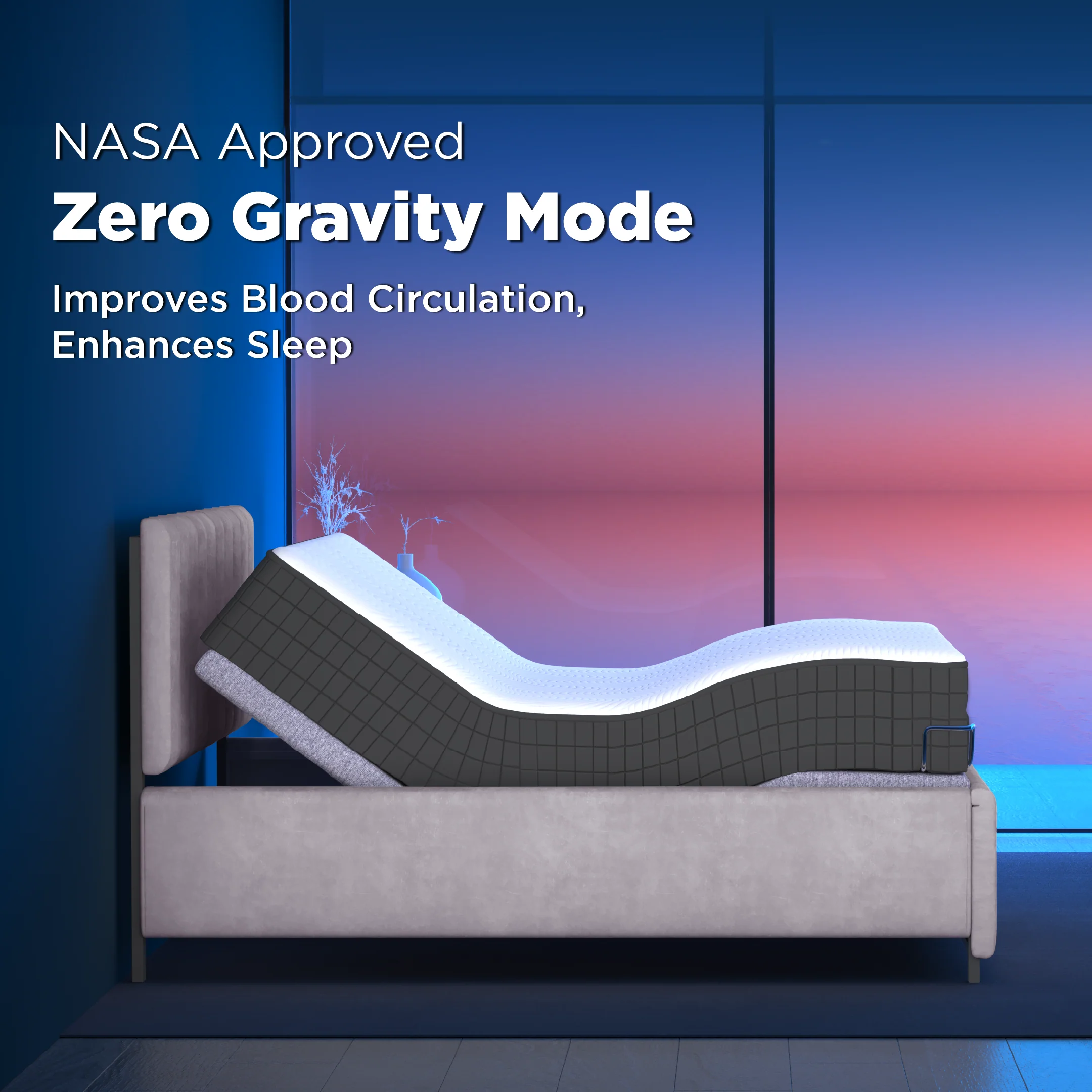 Elev8 Smart Recliner Storage Bed with Italia Frame - Image 3