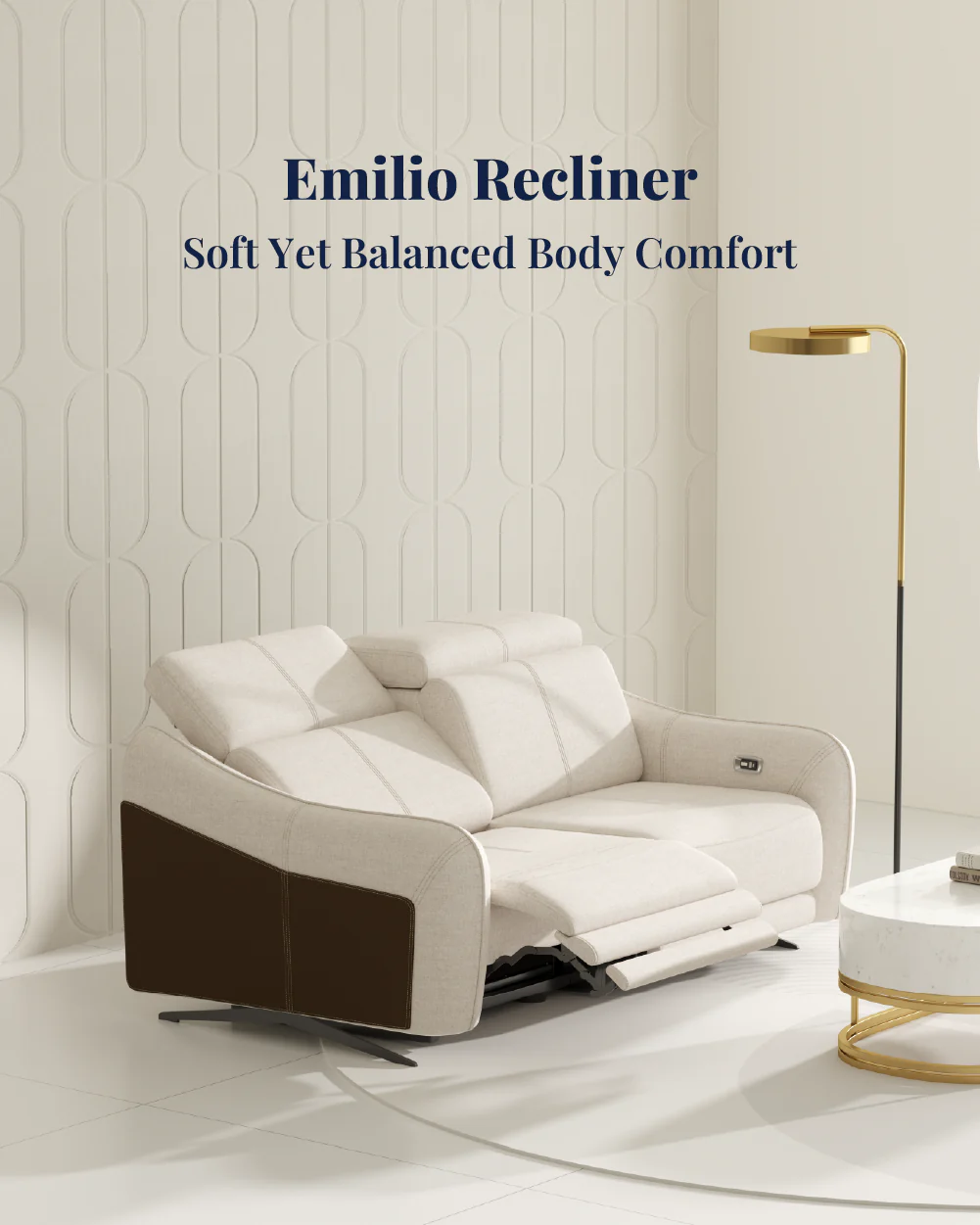 Emilio Recliner Sofa - Image 17