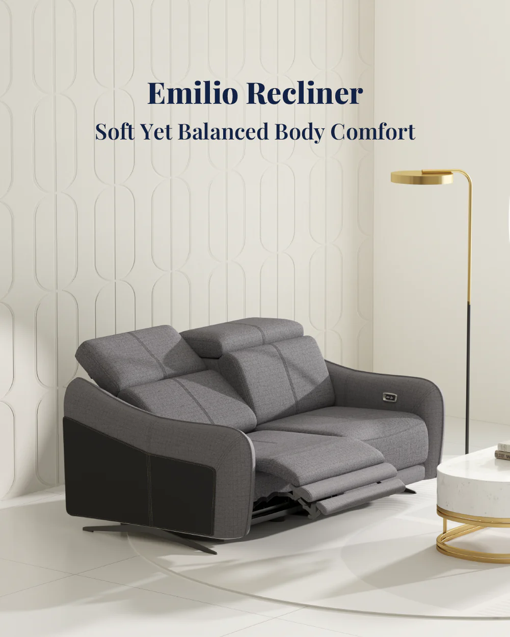 Emilio Recliner Sofa - Image 25