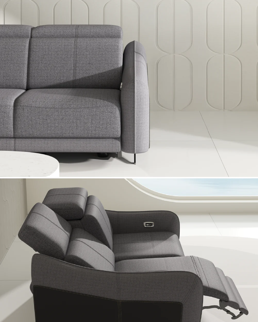 Emilio Recliner Sofa - Image 29
