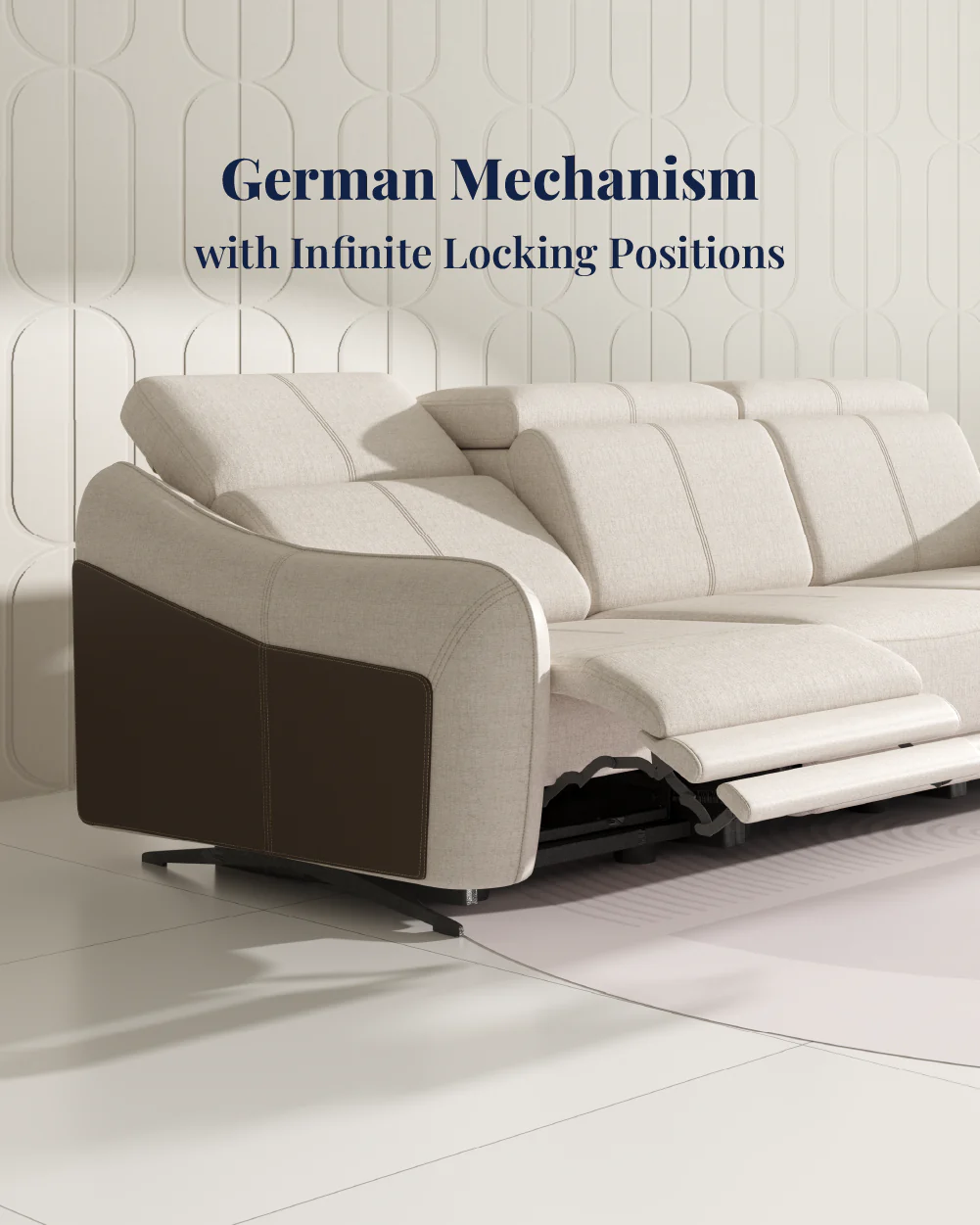 Emilio Recliner Sofa - Image 3