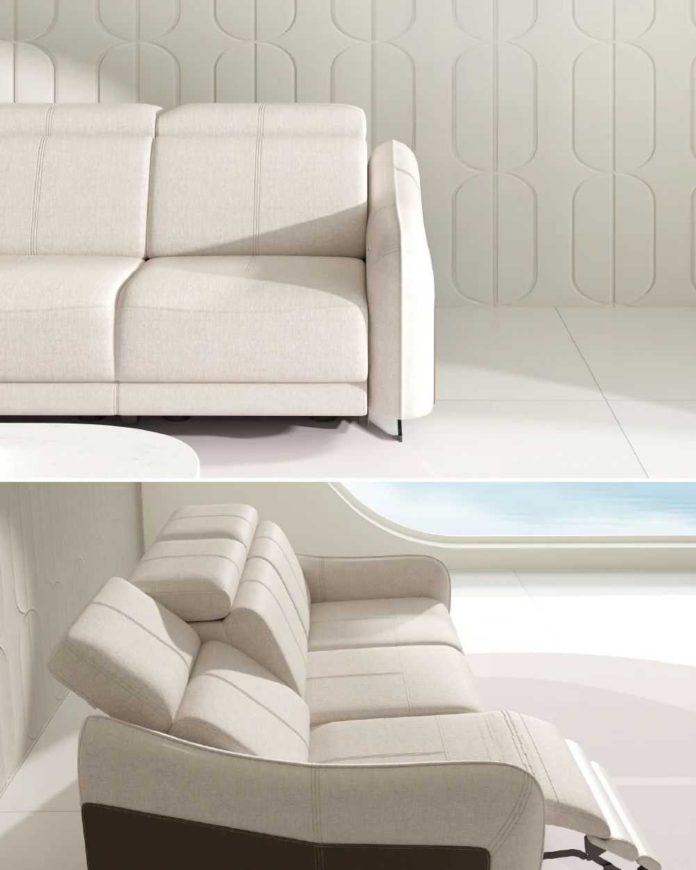 Emilio Recliner Sofa - Image 53