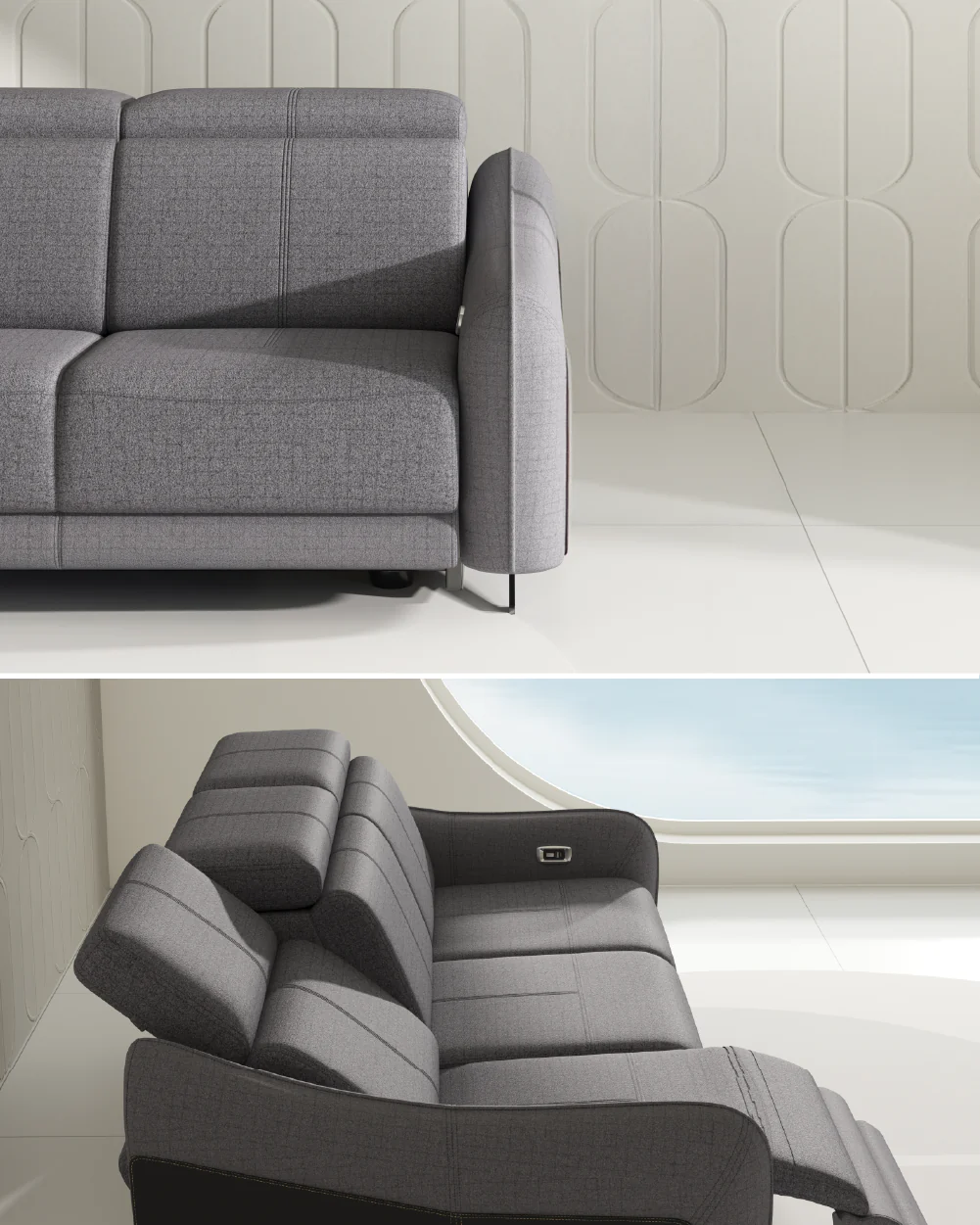 Emilio Recliner Sofa - Image 61