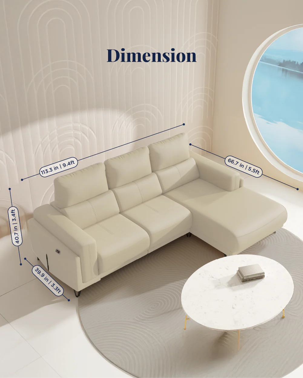 Emperia Recliner Sofa - Image 54