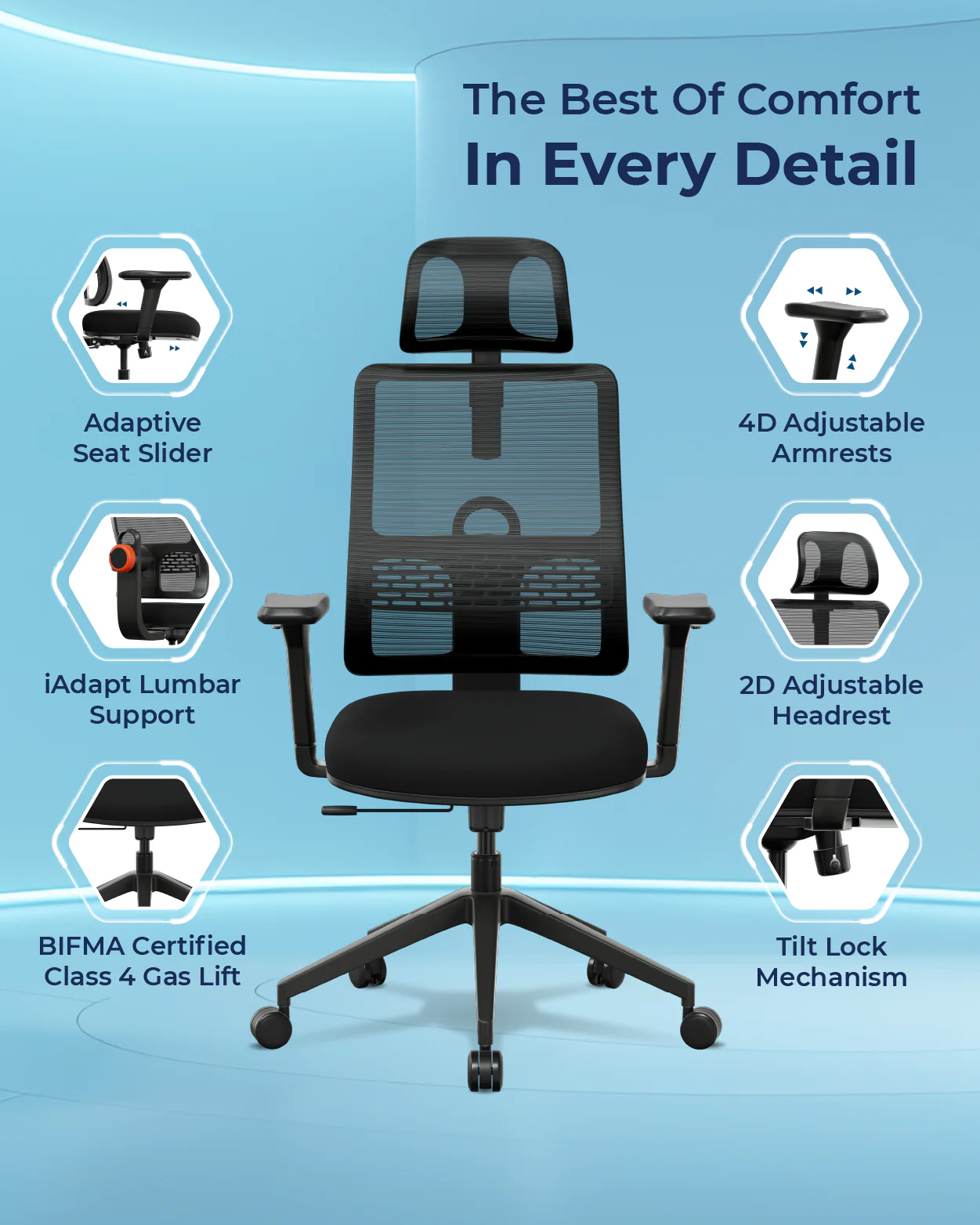 Flex Ergonomic Office Chair - Image 4