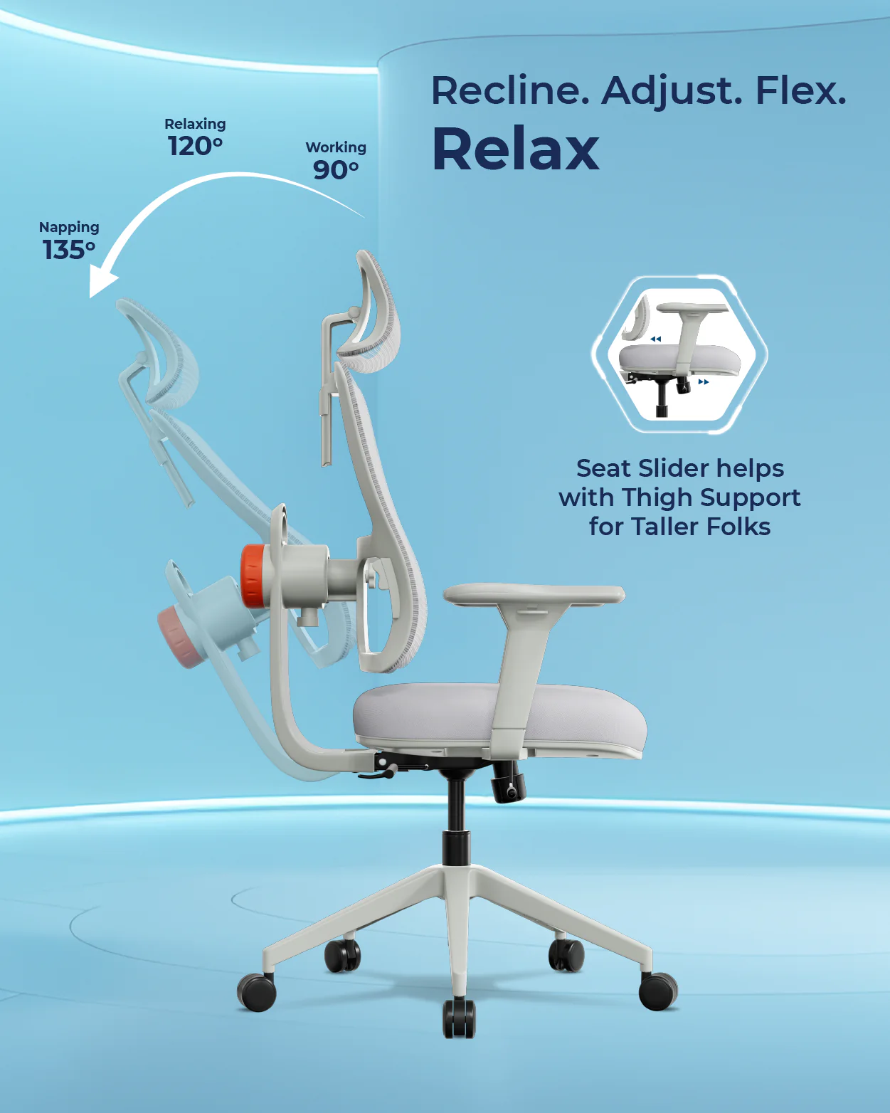 Flex Ergonomic Office Chair - Image 9