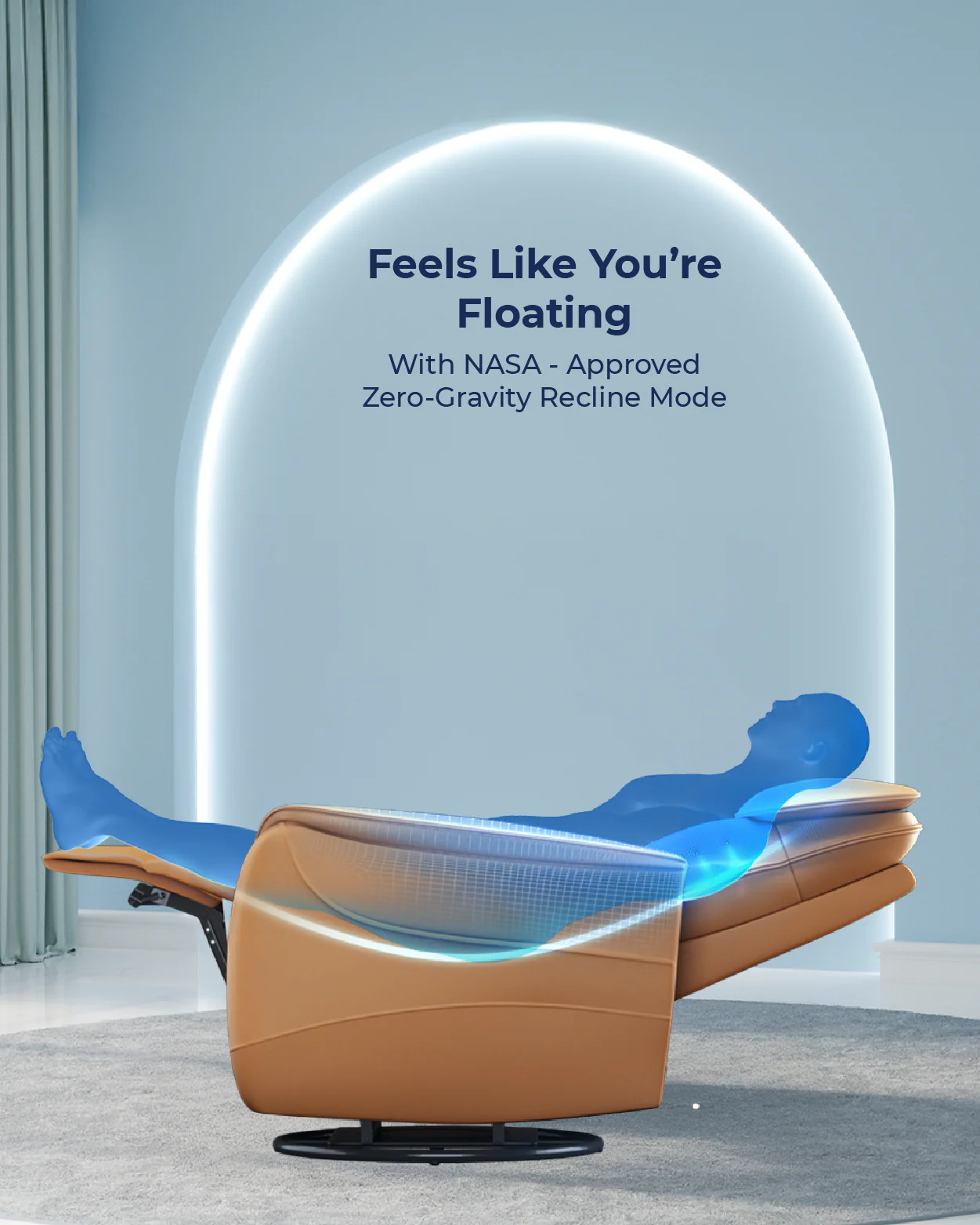 Luxe Pro Massager Recliner Sofa - Image 11