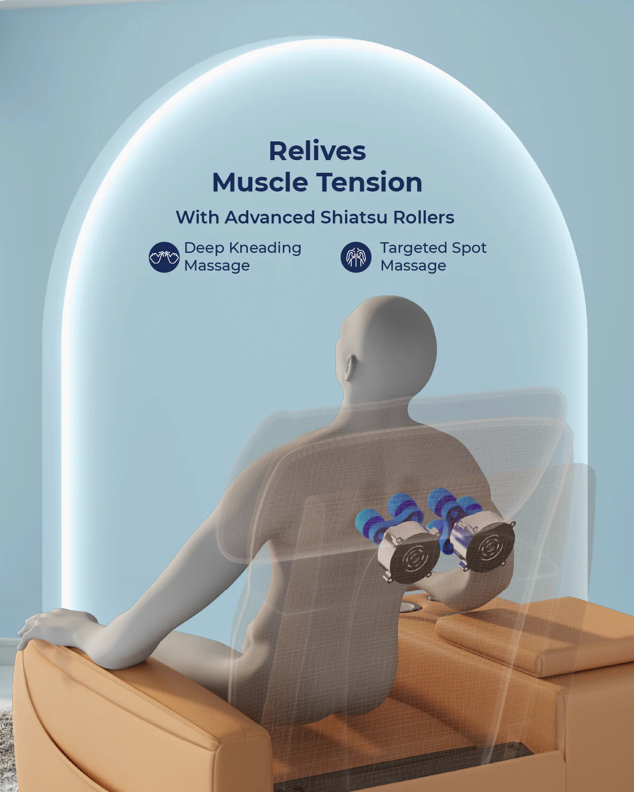 Luxe Pro Massager Sofa (2-Seater) - Image 10