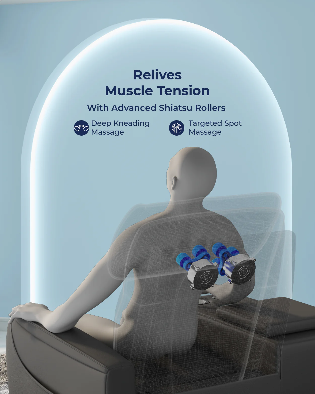 Luxe Pro Massager Sofa (2-Seater) - Image 3