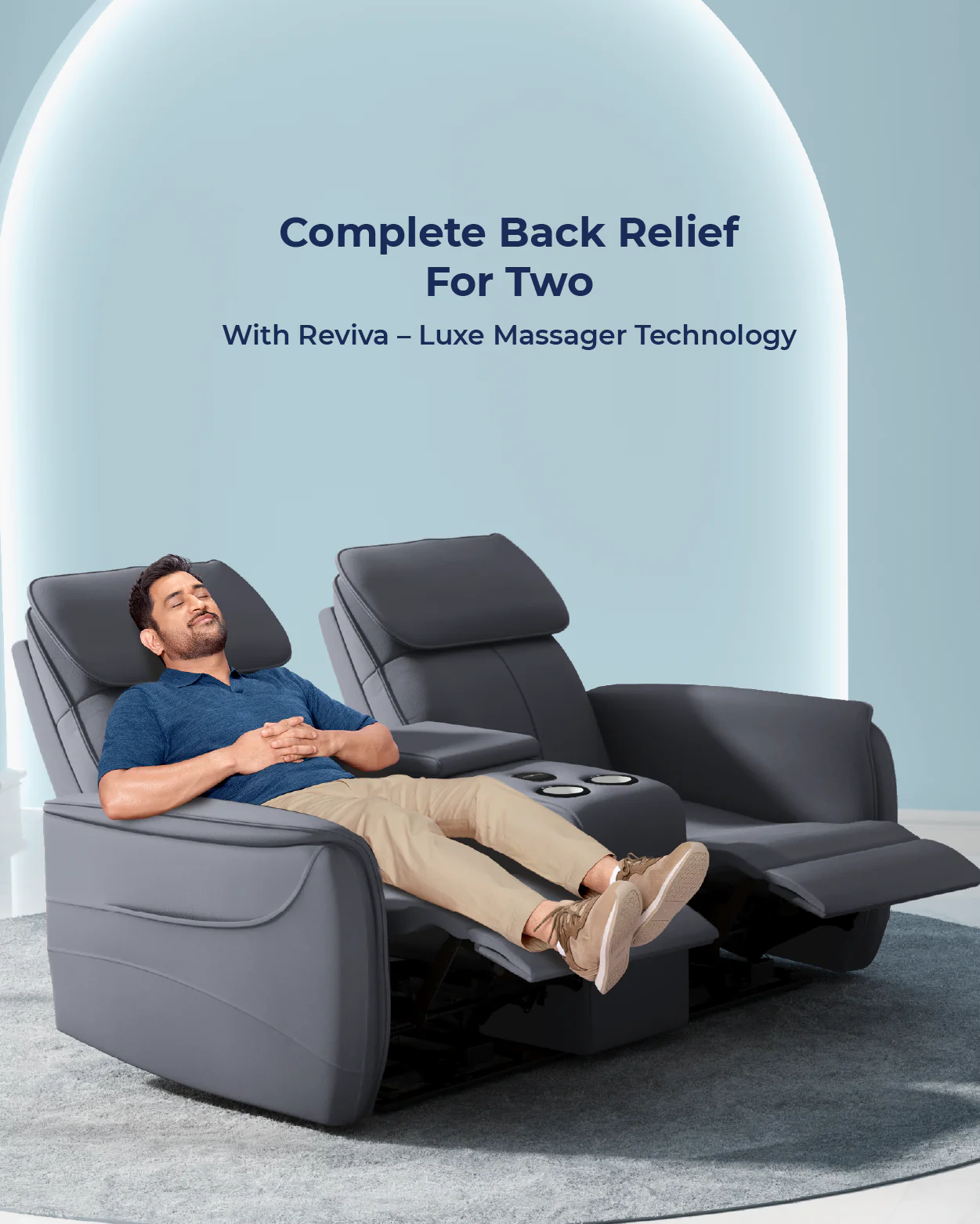 Luxe Pro Massager Sofa (2-Seater) - Image 4