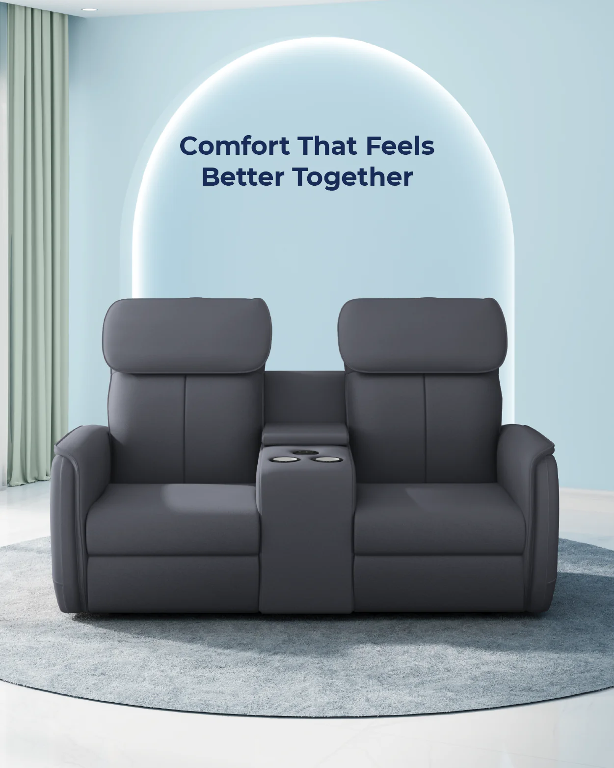Luxe Pro Massager Sofa (2-Seater) - Image 7
