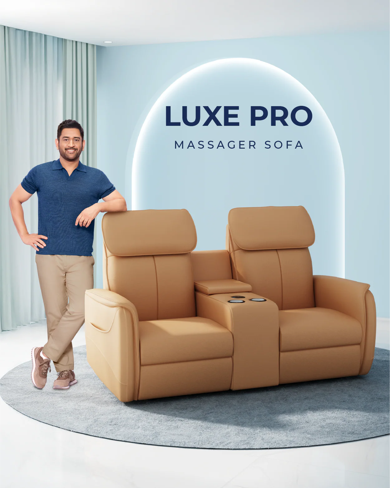Luxe Pro Massager Sofa (2-Seater) - Image 8
