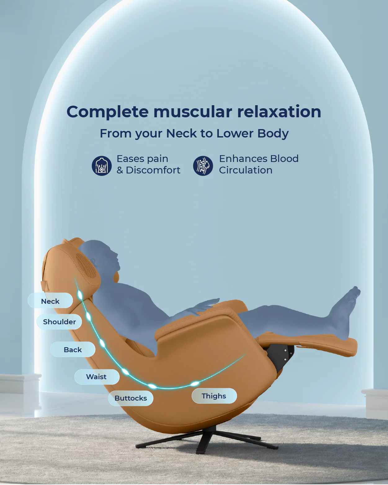 Luxe Royale Massager Sofa - Image 4
