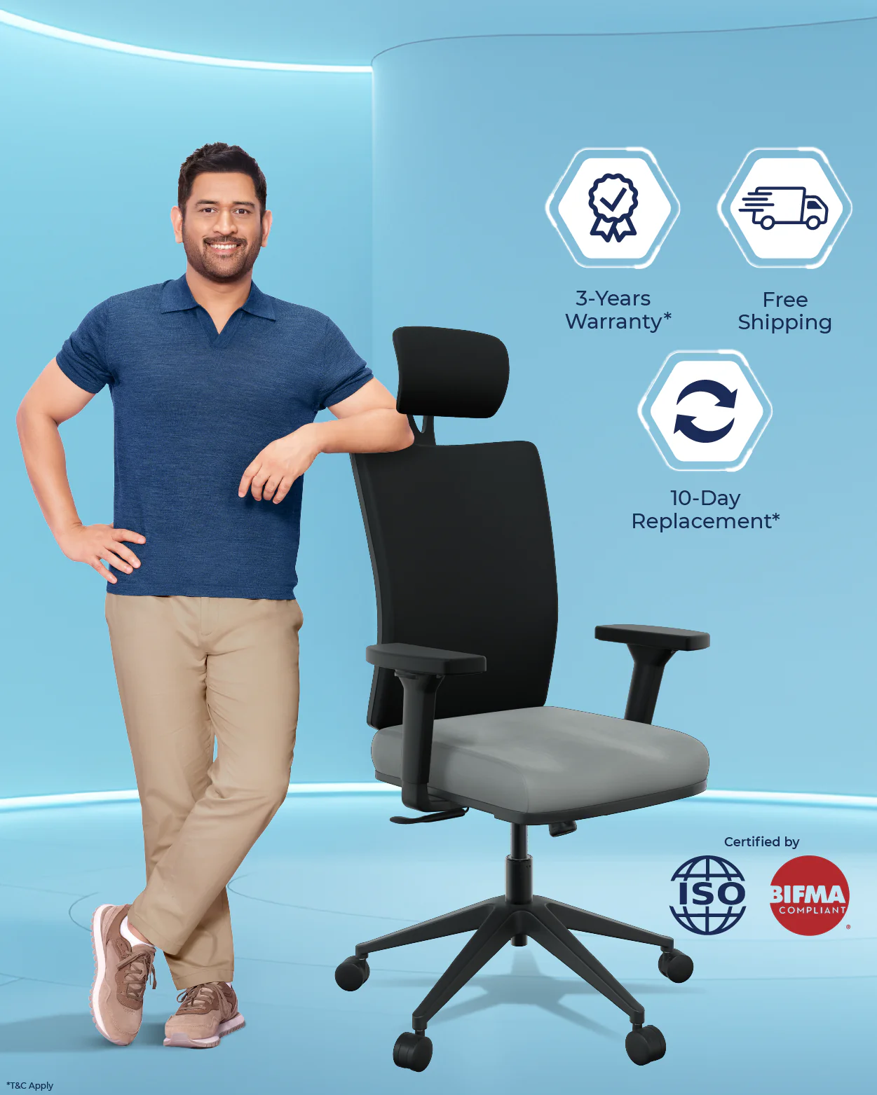 Onyx Orthopedic Office Chair - Image 6