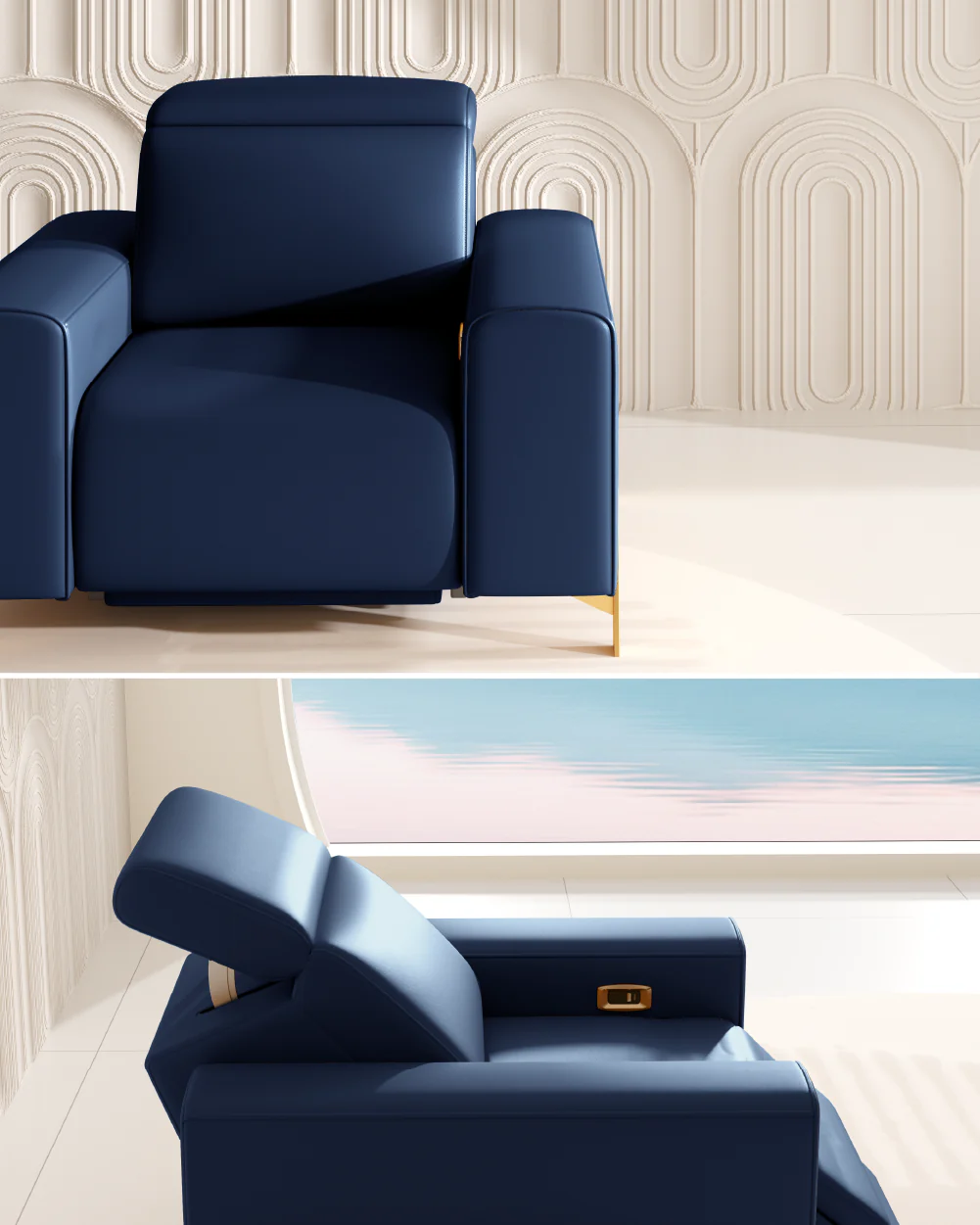 Seattle Recliner Sofa - Image 116