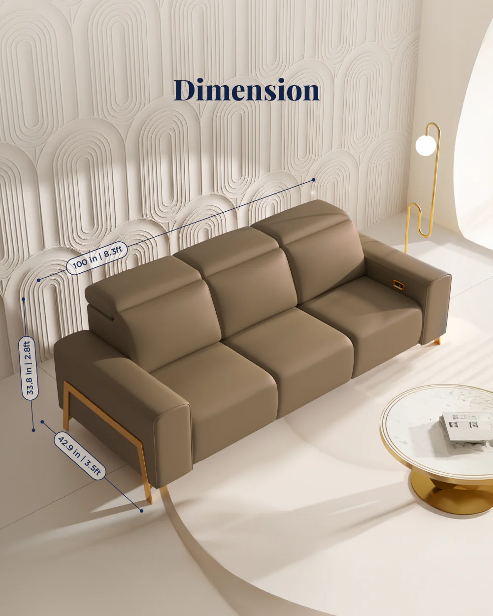 Seattle Recliner Sofa - Image 133