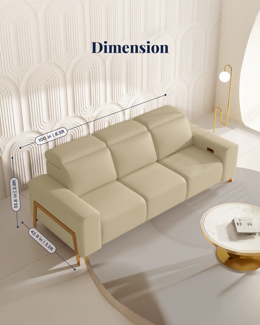 Seattle Recliner Sofa - Image 142
