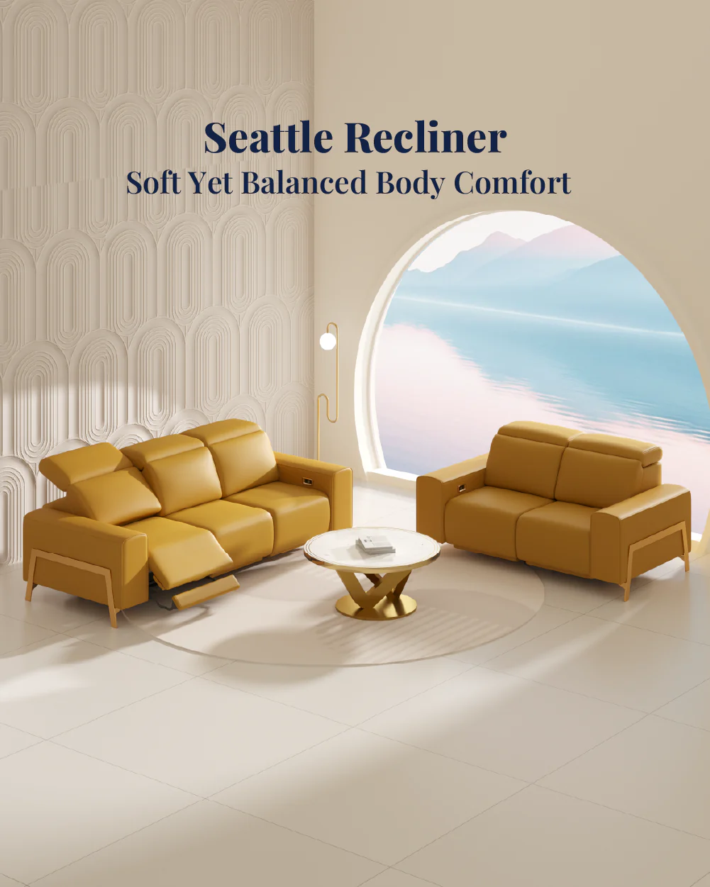 Seattle Recliner Sofa - Image 145