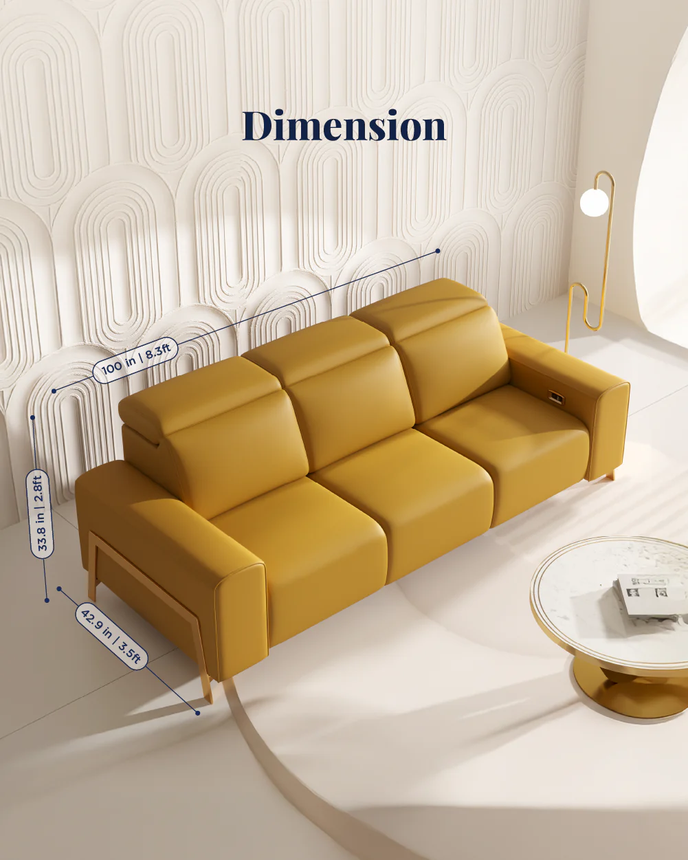 Seattle Recliner Sofa - Image 150
