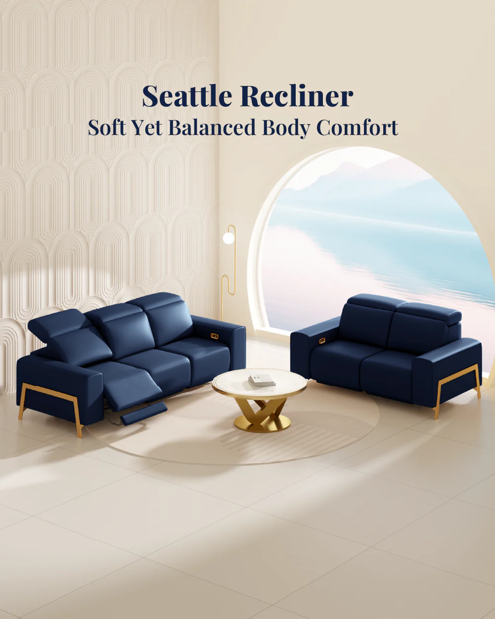 Seattle Recliner Sofa - Image 152