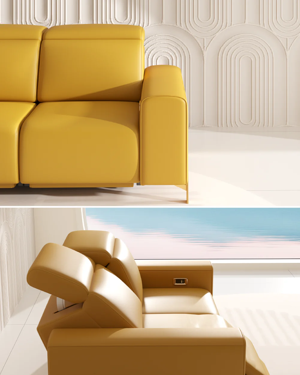 Seattle Recliner Sofa - Image 68