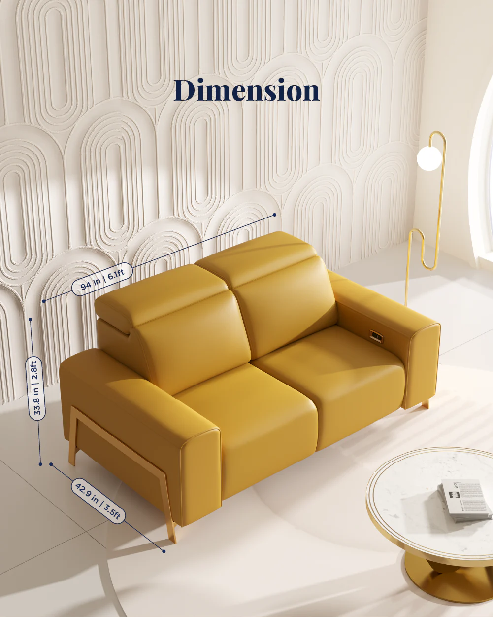 Seattle Recliner Sofa - Image 69