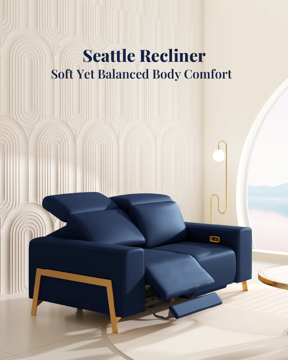 Seattle Recliner Sofa - Image 72