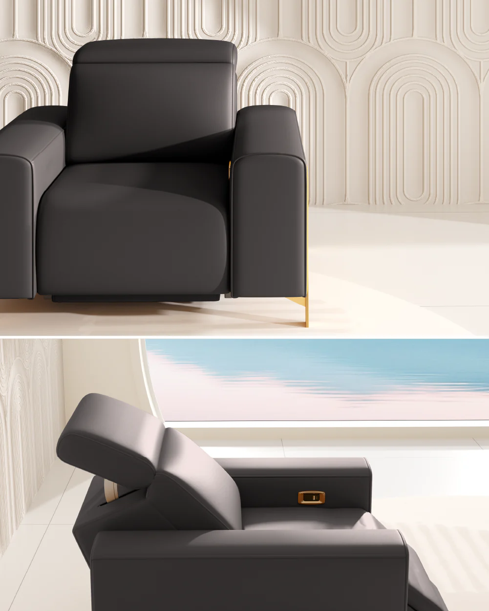 Seattle Recliner Sofa - Image 84