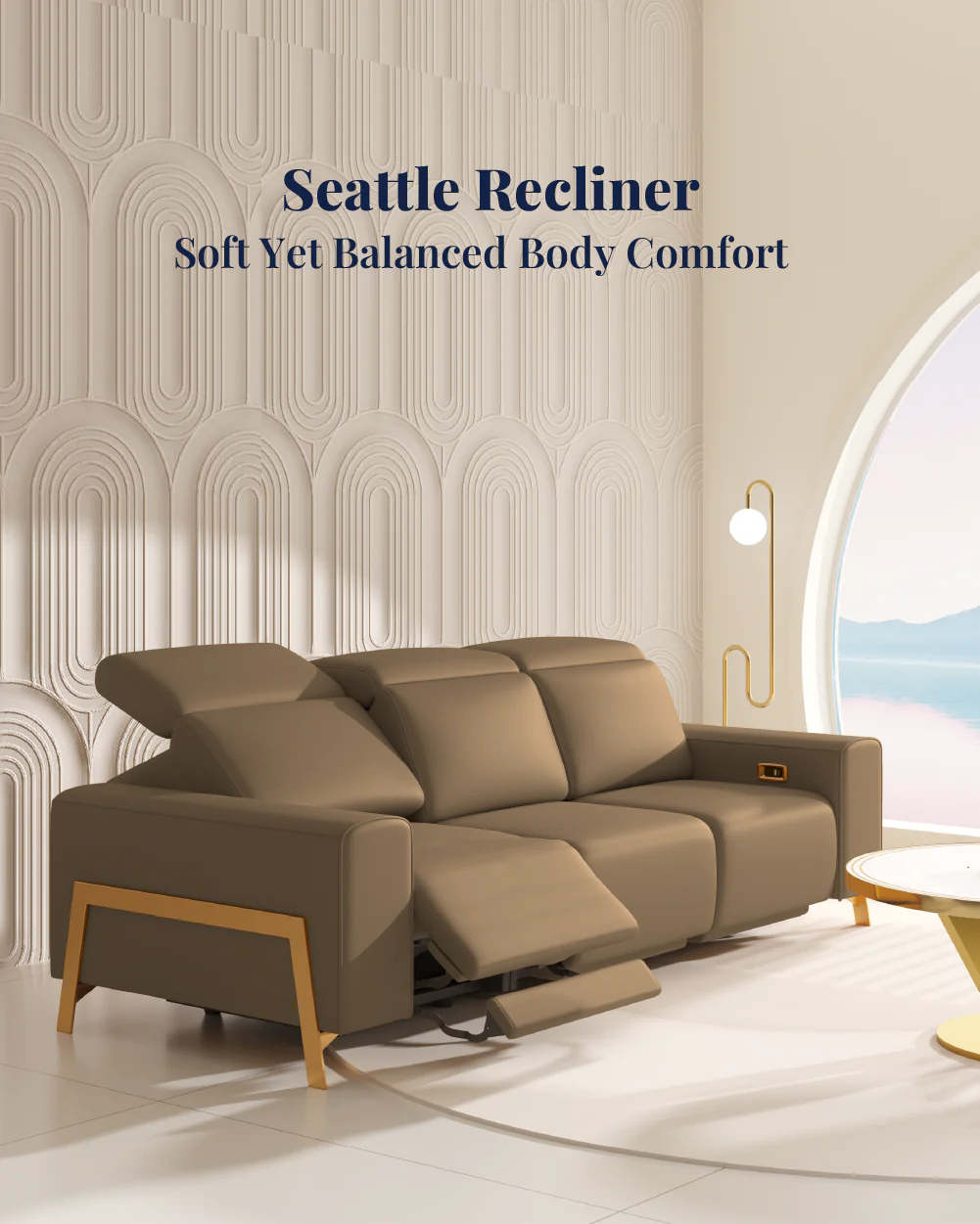 Seattle Recliner Sofa - Image 9