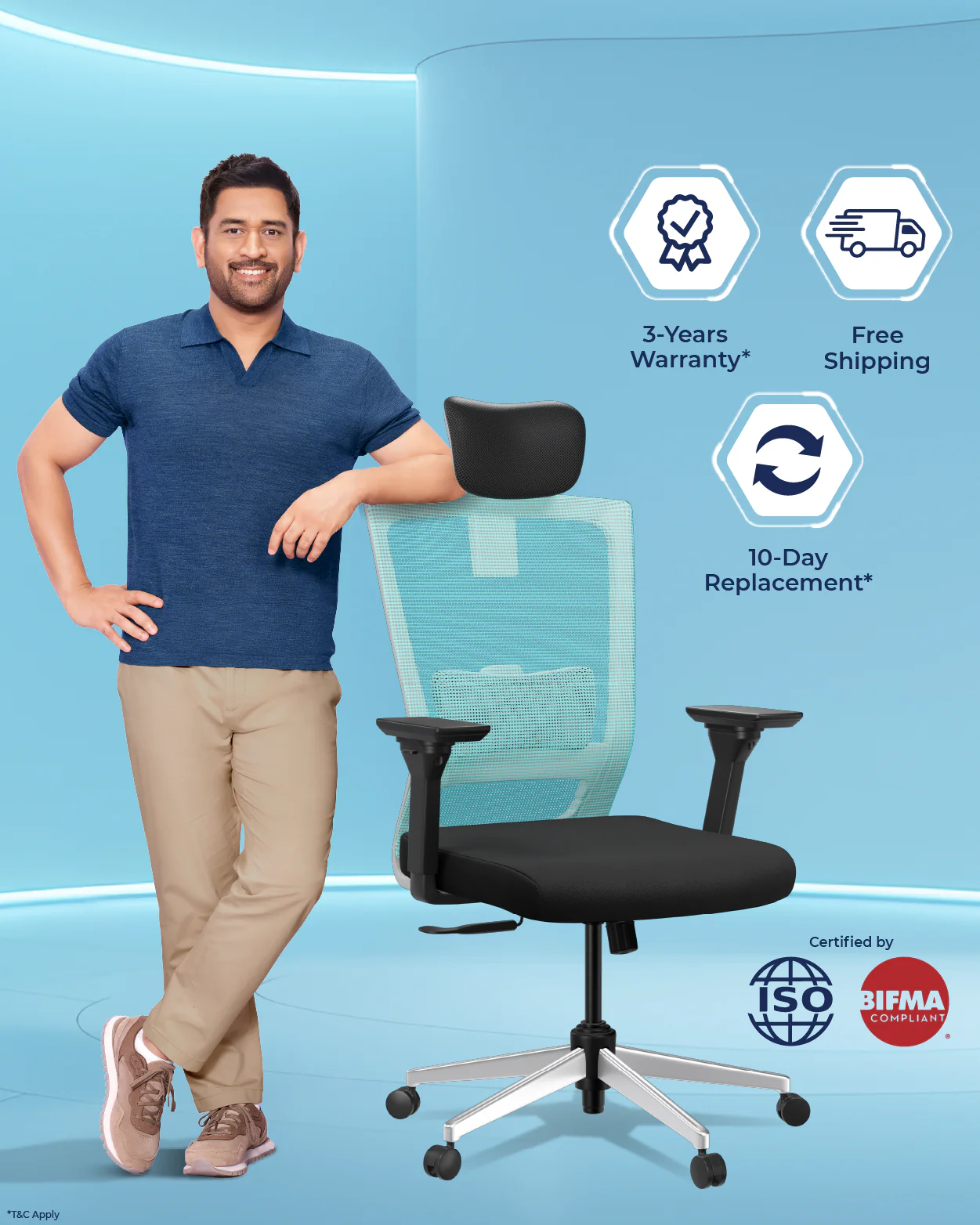 Stylux Ergonomic Office Chair - Image 12