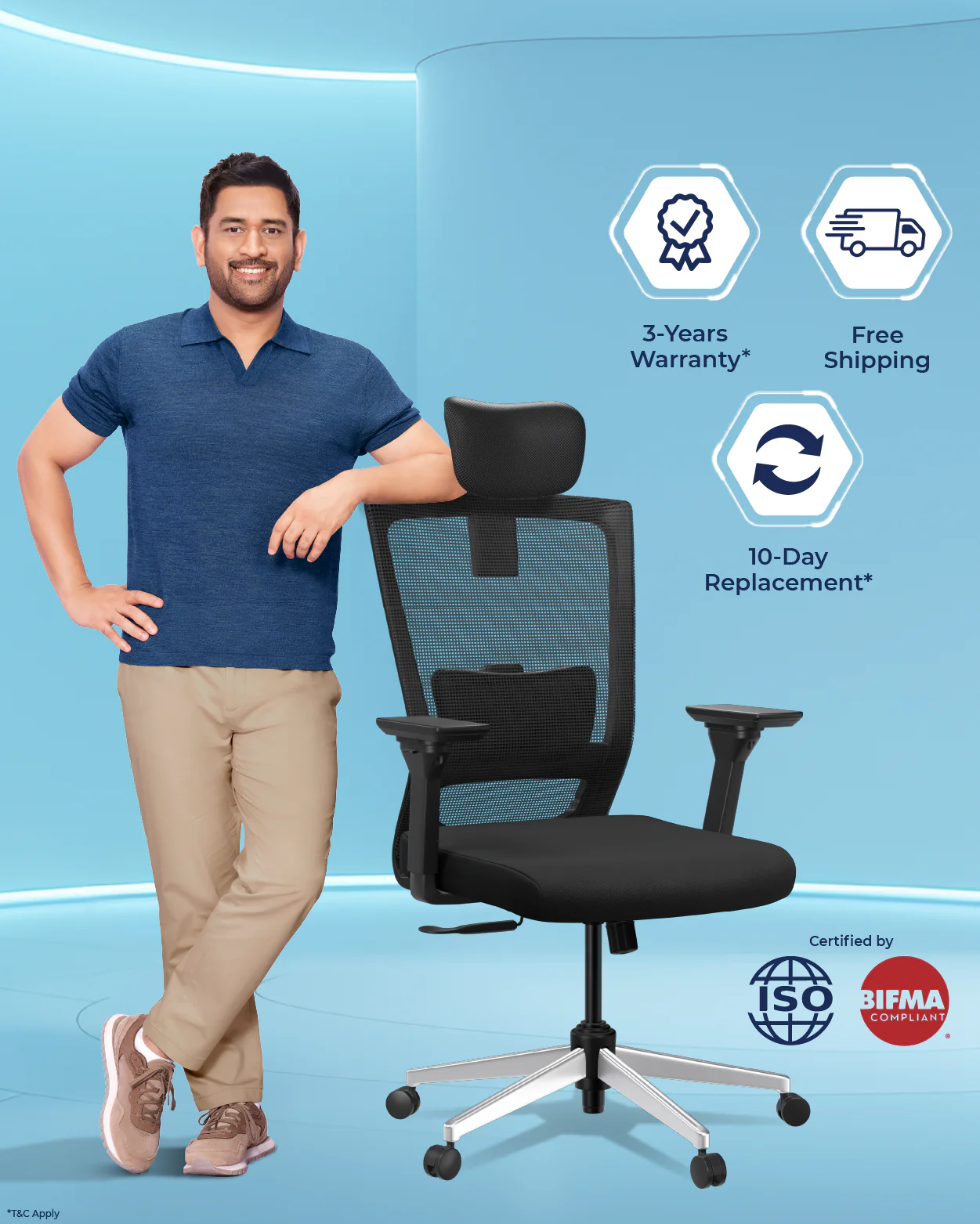 Stylux Ergonomic Office Chair - Image 18