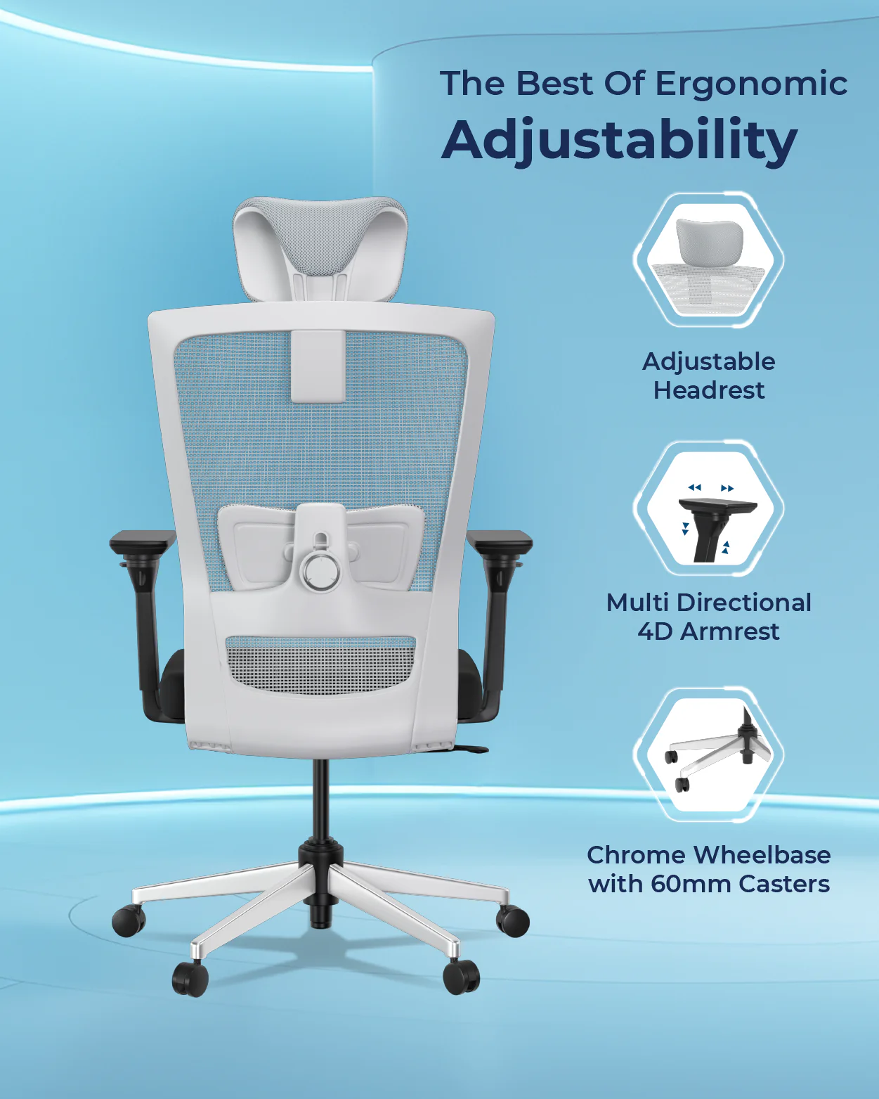 Stylux Ergonomic Office Chair - Image 4