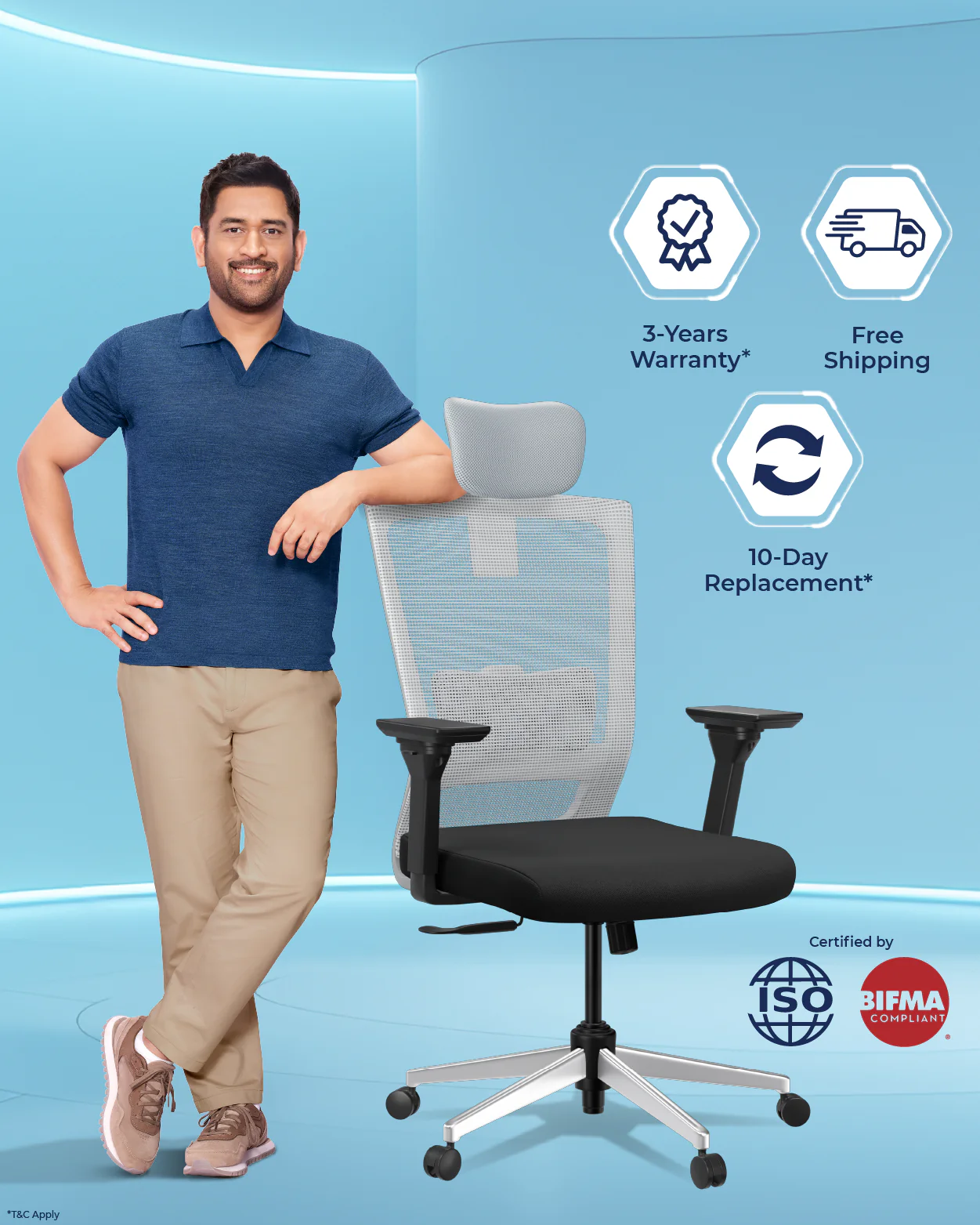 Stylux Ergonomic Office Chair - Image 6