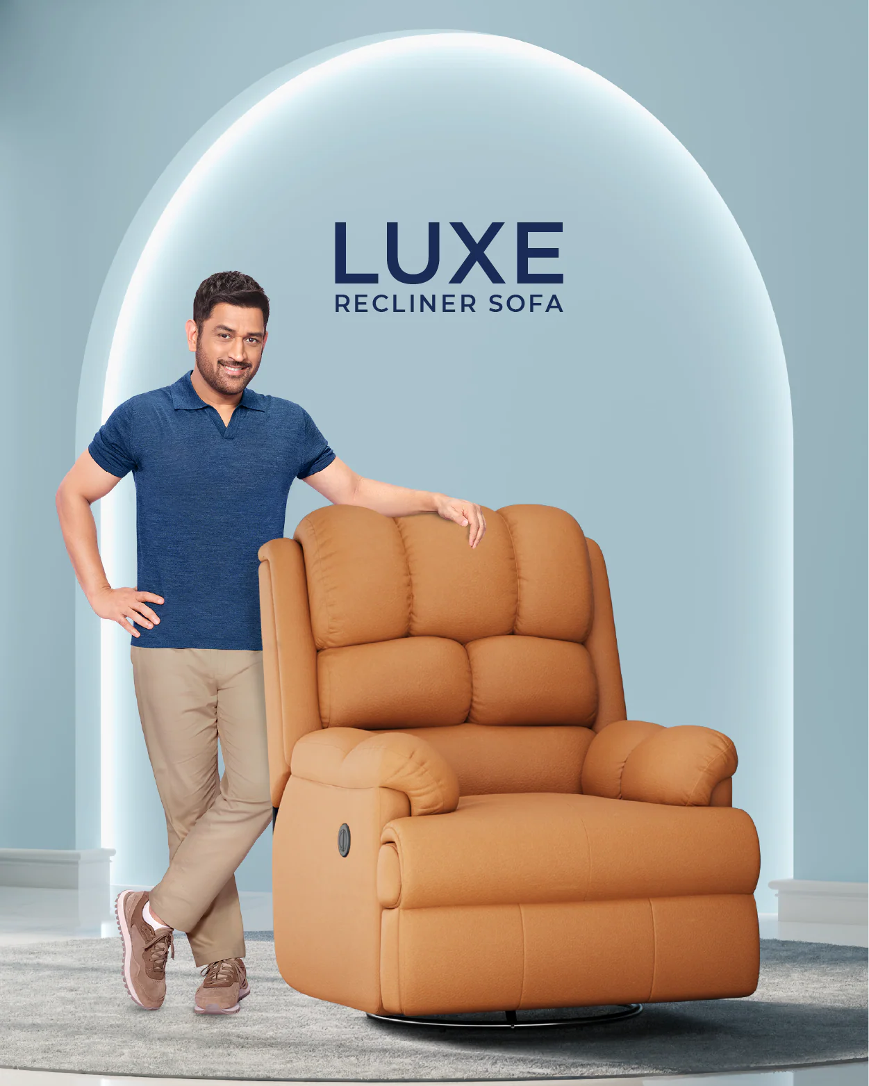 The Sleep Company Luxe Motorised Recliner Sofa - Image 22