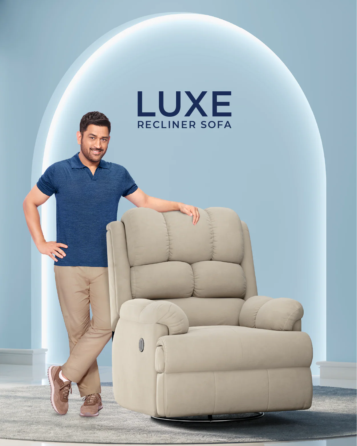 The Sleep Company Luxe Motorised Recliner Sofa - Image 46