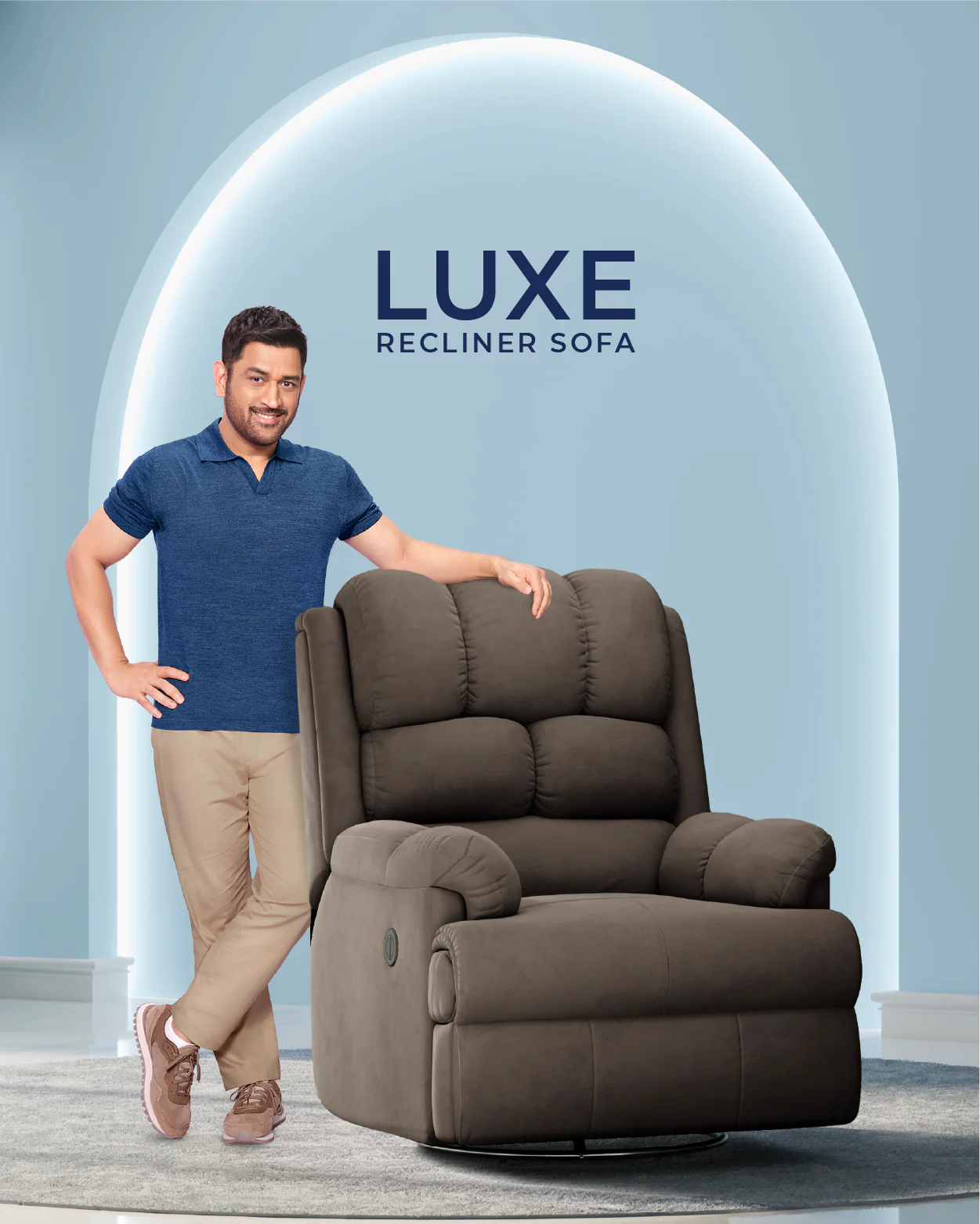 The Sleep Company Luxe Motorised Recliner Sofa - Image 56